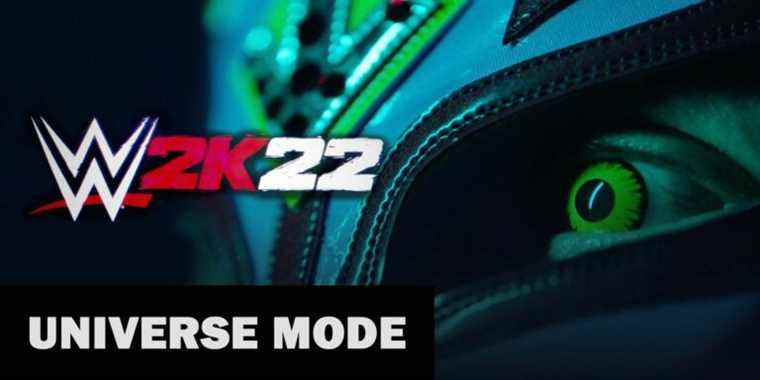 WWE 2K22 Universe Mode