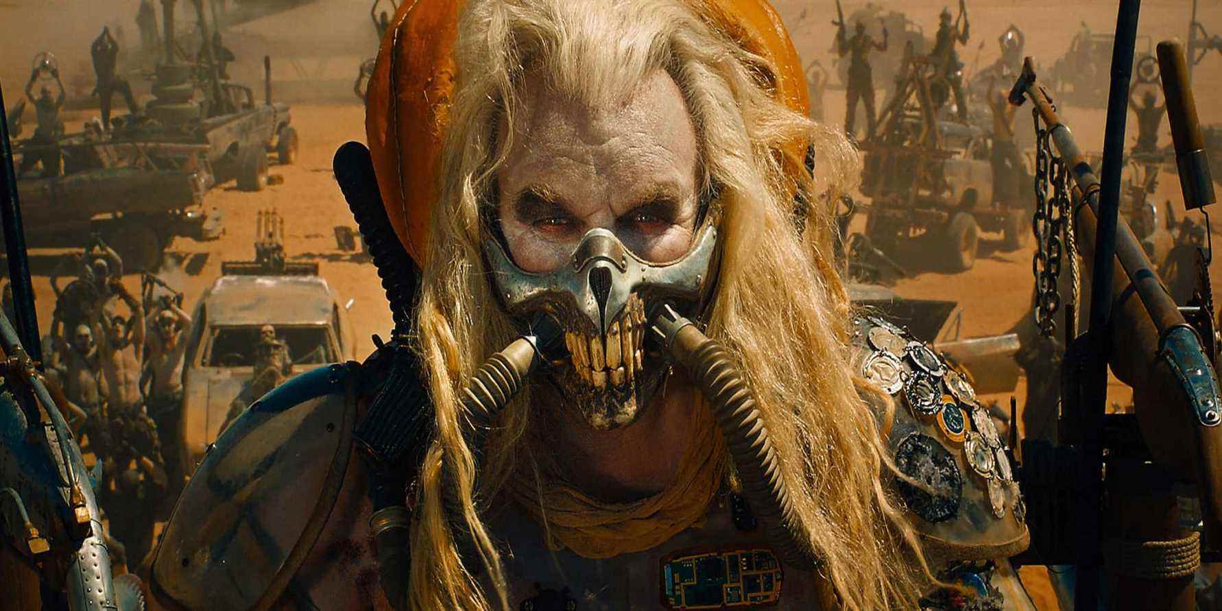 Mad Max Immortan-Joe devant son armée