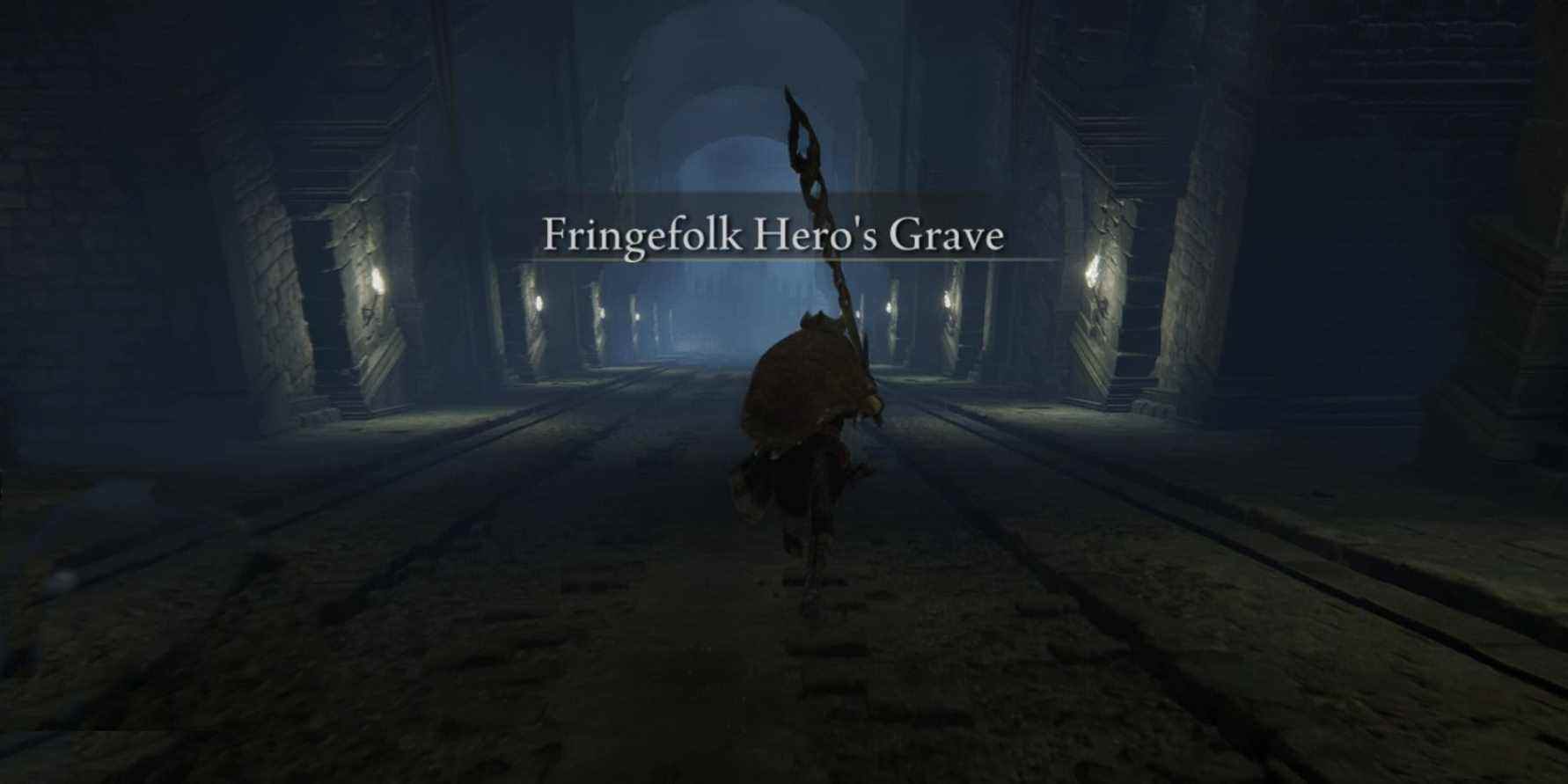 Fringefolk Hero Grave in Elden Ring