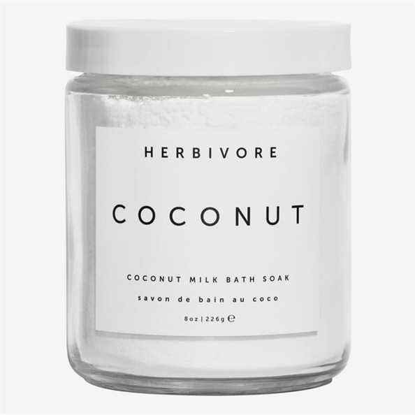 Trempage de bain au lait de coco entièrement naturel Herbivore Botanicals