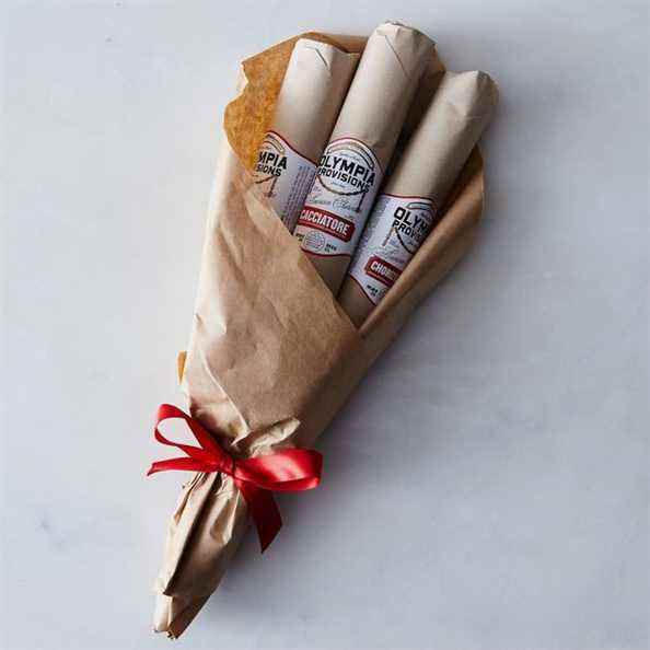 Bouquet de salami Olympia Provisions 