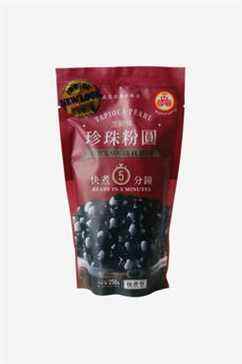 Perles de tapioca WuFuYuan, saveur sucre noir