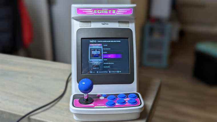 The Taito Egret II Mini is like a playable history book of a forgotten era of gaming