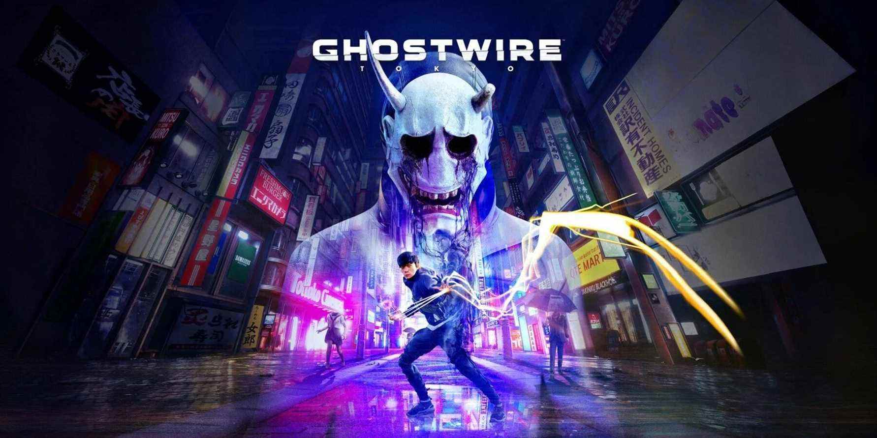 ghostwire tokyo key art