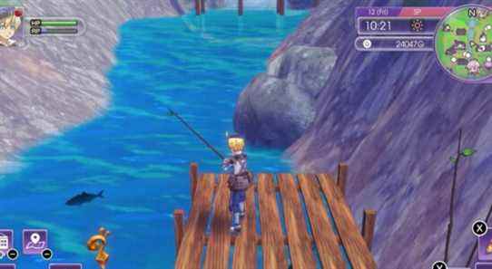 Rune Factory 5 Fishing