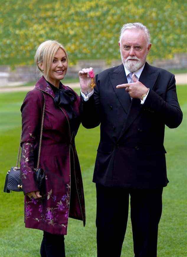 Roger Taylor et sa femme Sarinaa