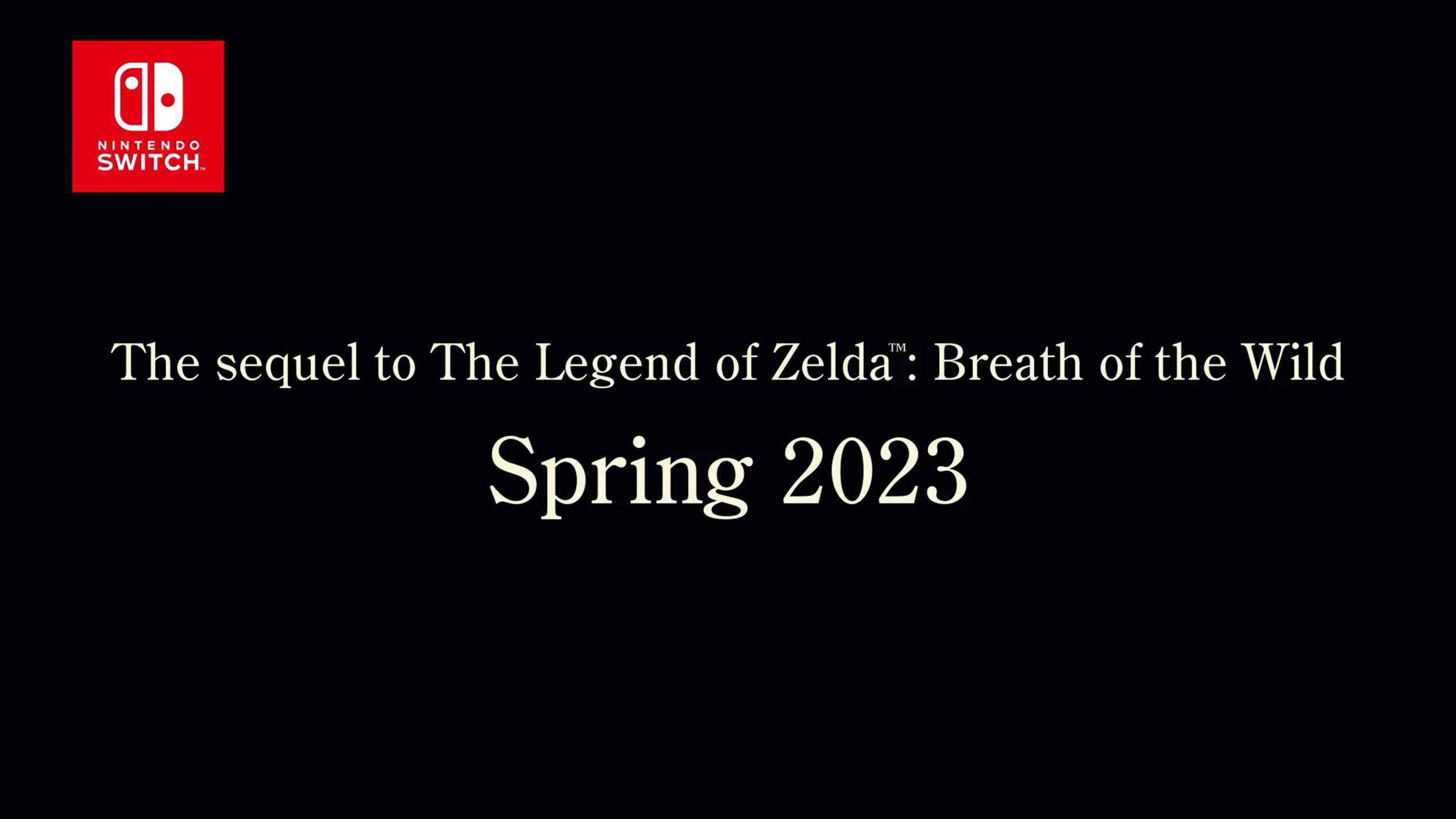 Breath of the Wild 2 reporté au printemps 2023
