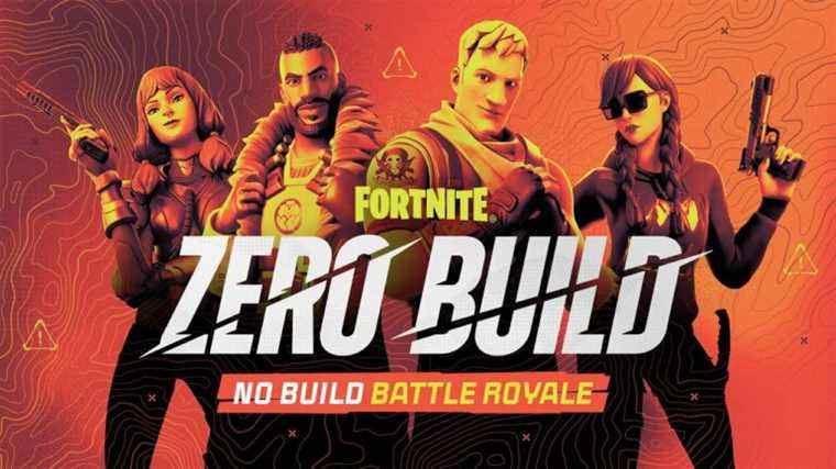 Fortnite annonce le mode Zero Build permanent
