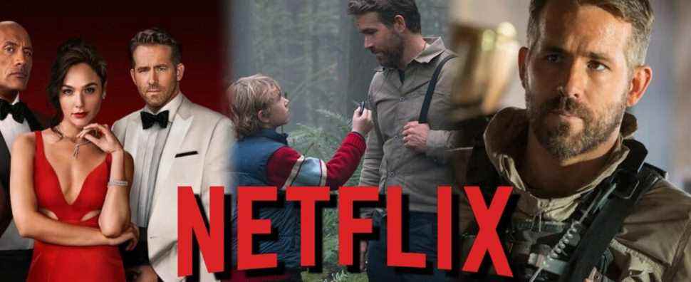 Ryan Reynolds Netflix The Adam Project Red Notice 6 Underground