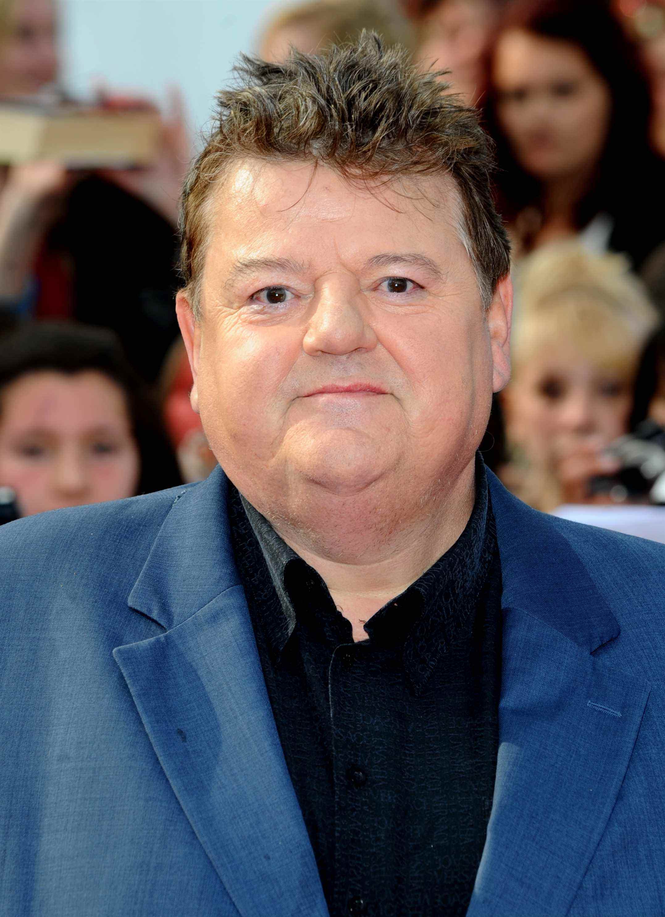 Robbie Coltrane assiste à la première de Harry Potter et les Reliques de la Mort : Partie 2 à Londres en 2012