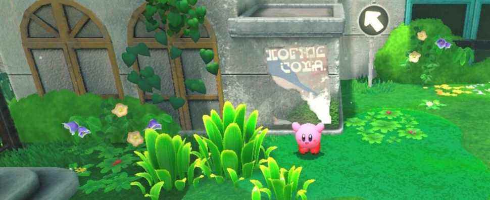 Kirby and the Forgotten Land a sa propre langue – alors j'ai décidé de l'apprendre