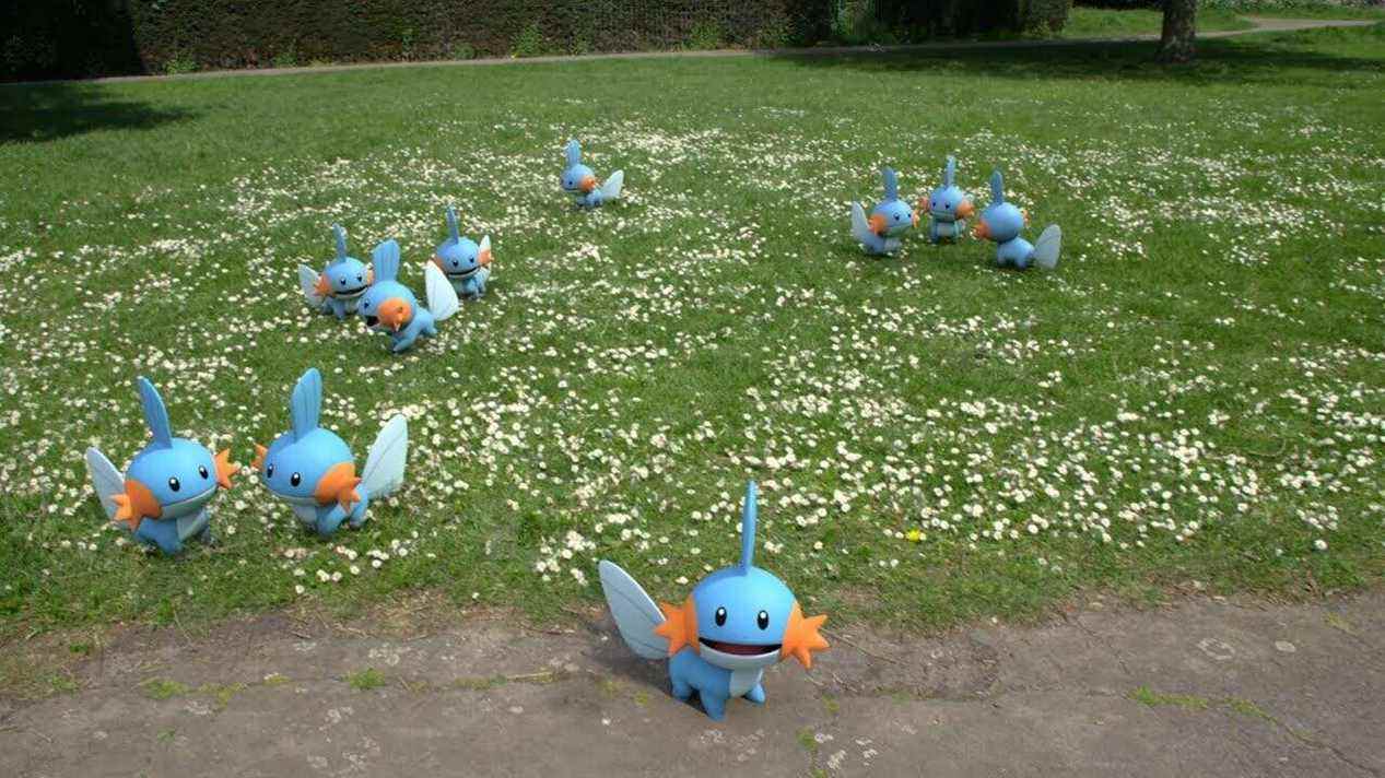 Pokemon Go Community Day Classic revient le 10 avril avec Mudkip à l'honneur
