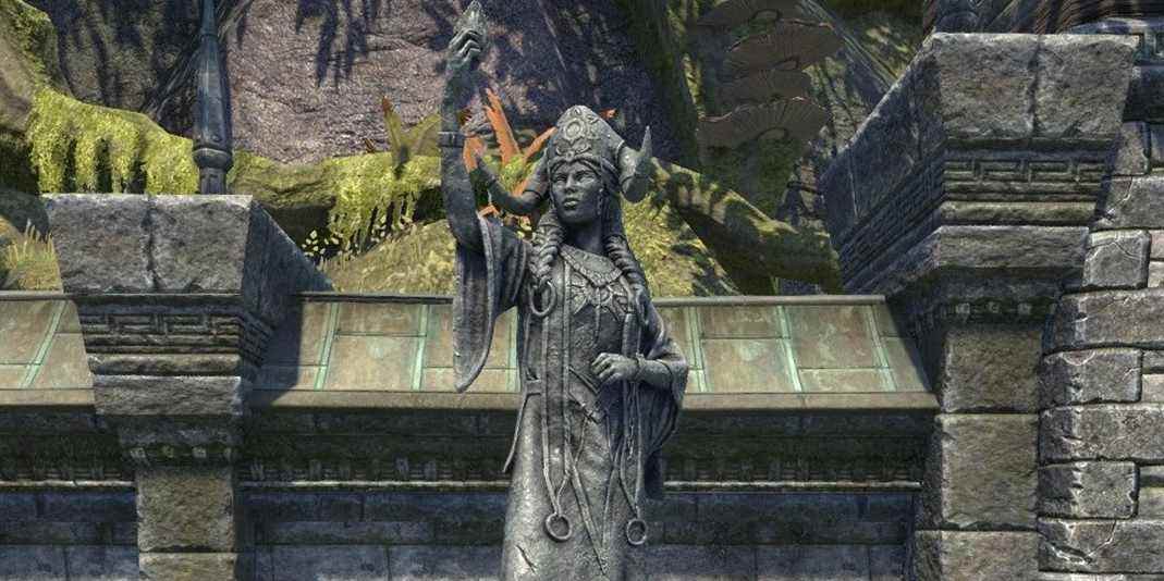 Statue de Sainte Alessia de The Elder Scrolls