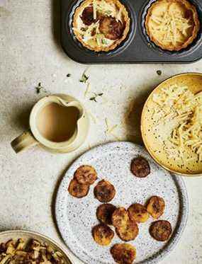 Quiche au plantain et au fenouil de A Good Day to Bake