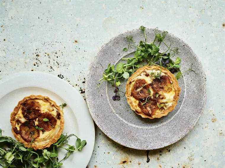 Cuisinez ceci : quiche au plantain et au fenouil de A Good Day to Bake