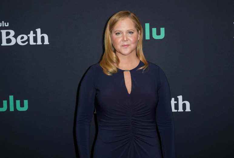 Photo by: John Nacion/STAR MAX/IPx 2022 3/16/22 Amy Schumer at the Hulu premiere of "Life And Beth" held on March 16, 2022 at the SVA Theater in New York City. (NYC)