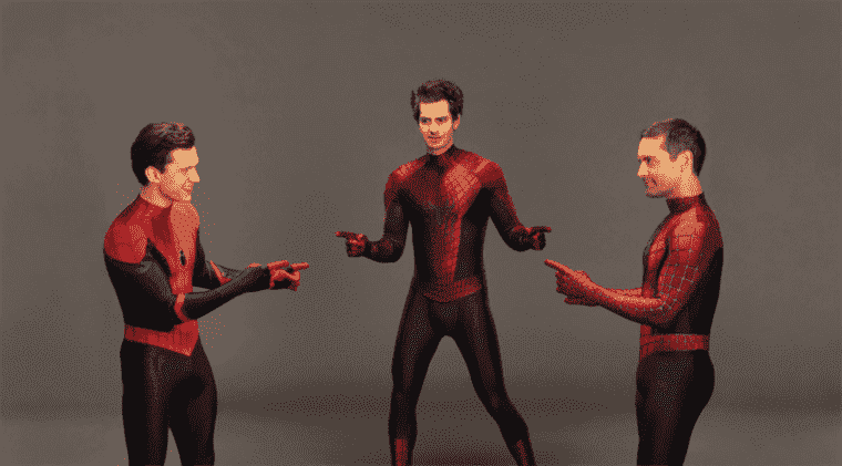 Andrew Garfield détaille la séance photo "Spider-Man" Meme : "Essayer de ne pas se regarder les entrejambes les uns les autres" Les plus populaires doivent être lus
	
	
