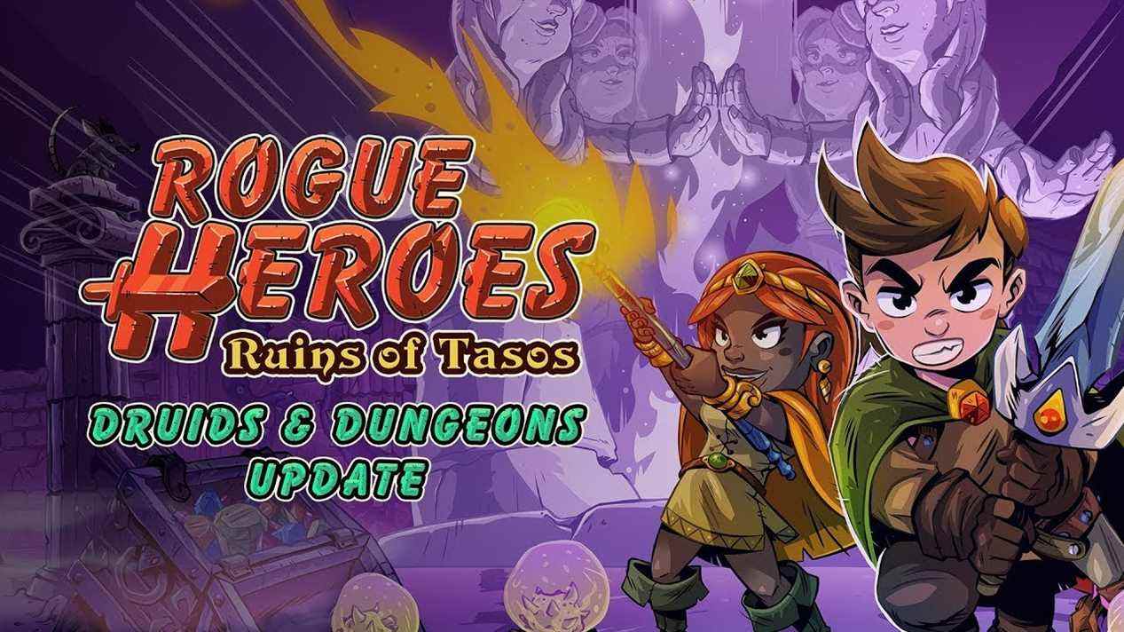 Annonce de la mise à jour de Rogue Heroes Druids & Dungeons, notes de mise à jour
