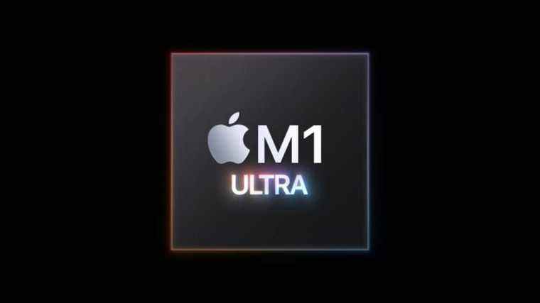 Apple annonce la puce M1 Ultra
