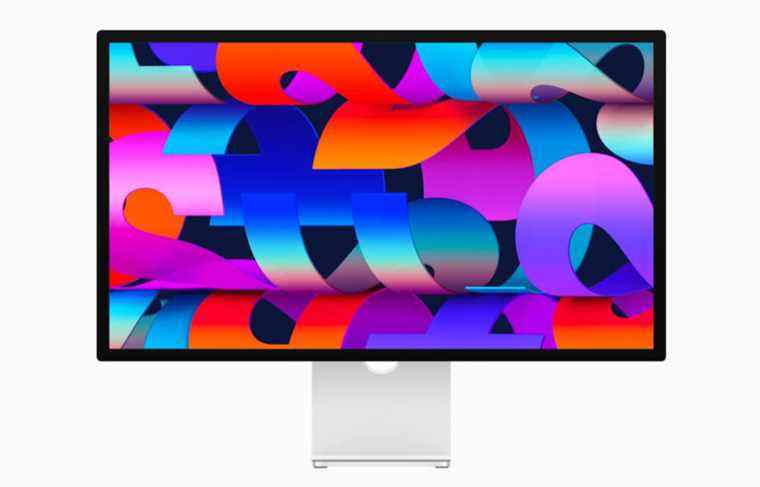 Apple annonce le 27 pouces 5K Studio Display pour Mac Studio