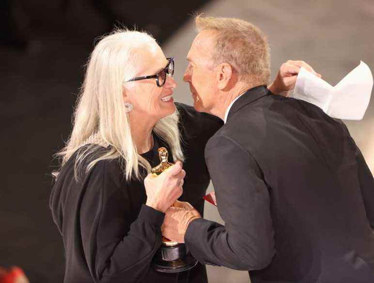 Jane Campion accepts the Directing award for ‘The Power of the Dog’ onstage at the 94th Academy Awards held at Dolby Theatre at the Hollywood & Highland Center on March 27th, 2022 in Los Angeles, California.