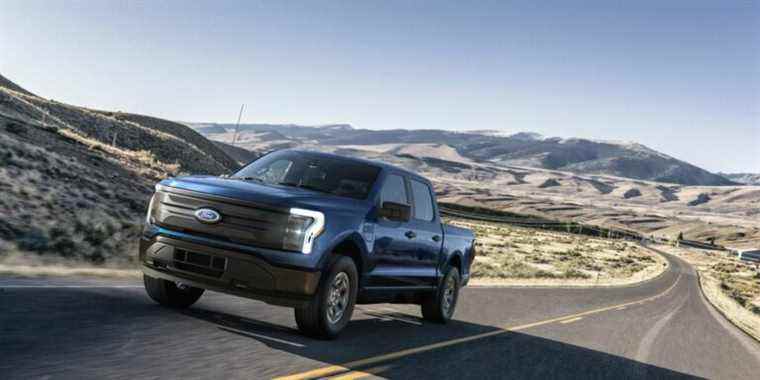 Autonomie estimée du Ford F-150 Lightning EPA confirmée par le PDG de Ford