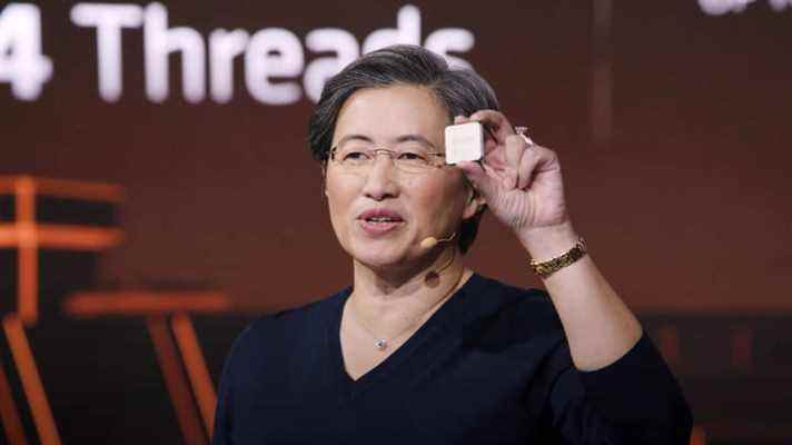 Lisa Su, PDG d'AMD, et Ryzen 5900X