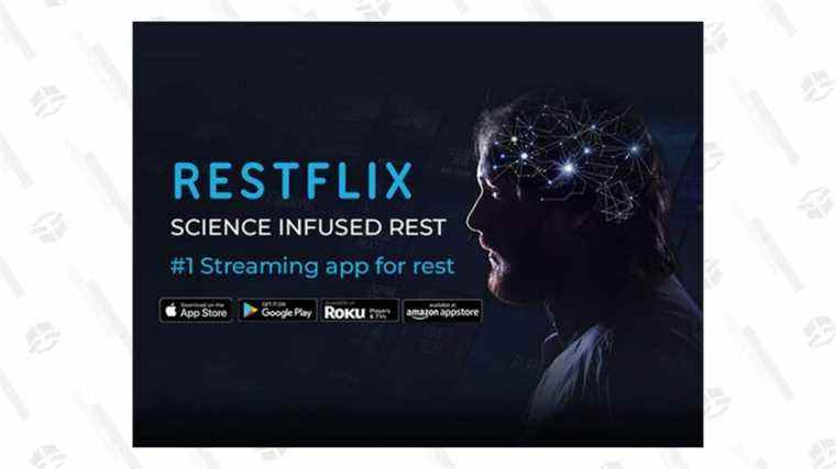 Bénéficiez de 83 % de réduction sur Restflix : diffusion en continu d’un sommeil réparateur et laissez la science vous endormir