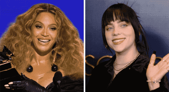 Beyoncé and Billie Eilish