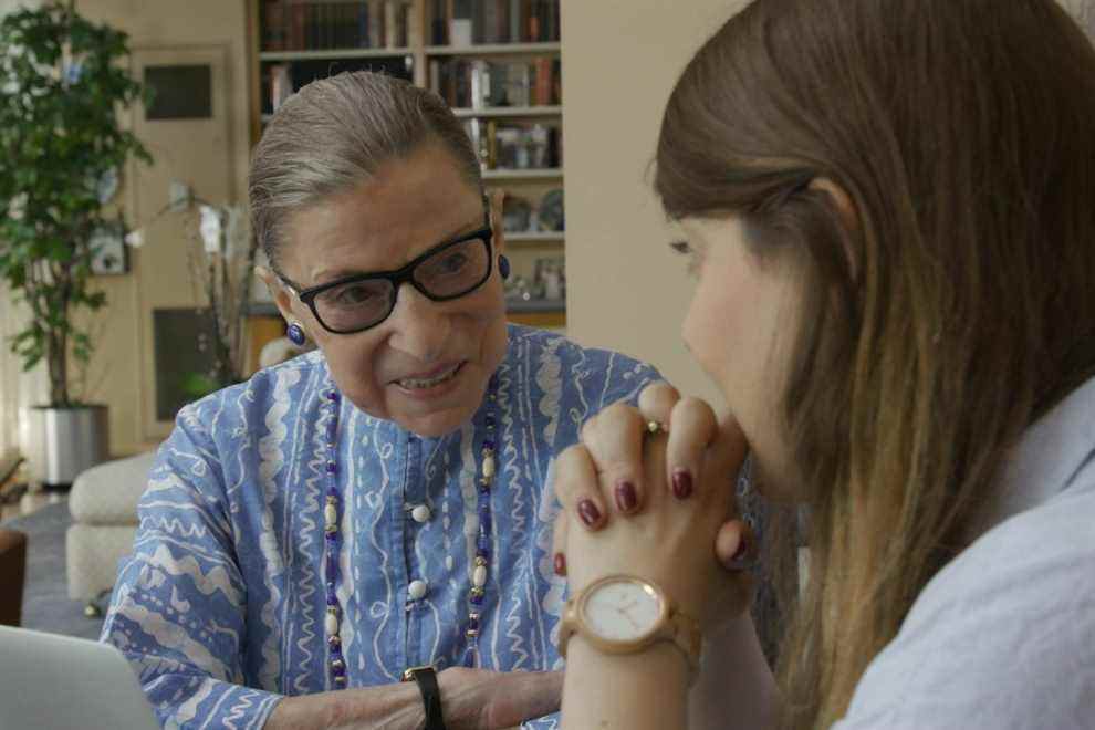 Ruth Bader Ginsburg dans le film 