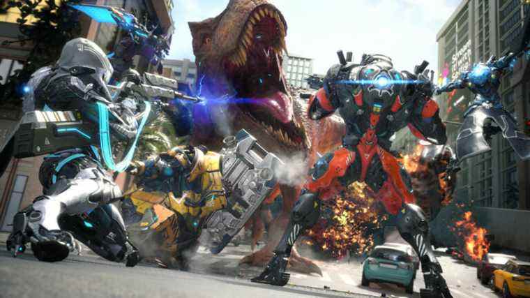 Capcom crée un jeu sur les mechs combattant les dinosaures

