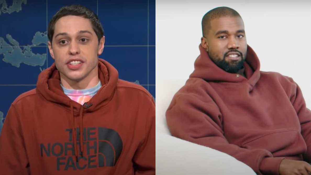 Ce que Pete Davidson pense prétendument que Kanye West le parodie dans un nouveau clip
