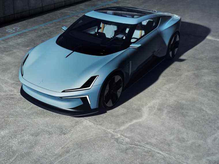 Ce superbe concept EV est livré avec son propre drone qui vole à 56 mph