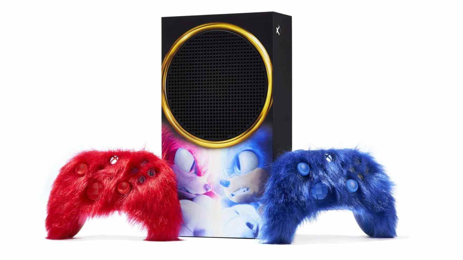 furry Sonic Xbox controllers