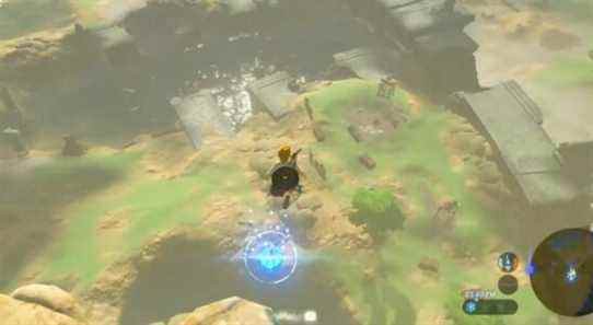 Breath of the Wild bomb launch