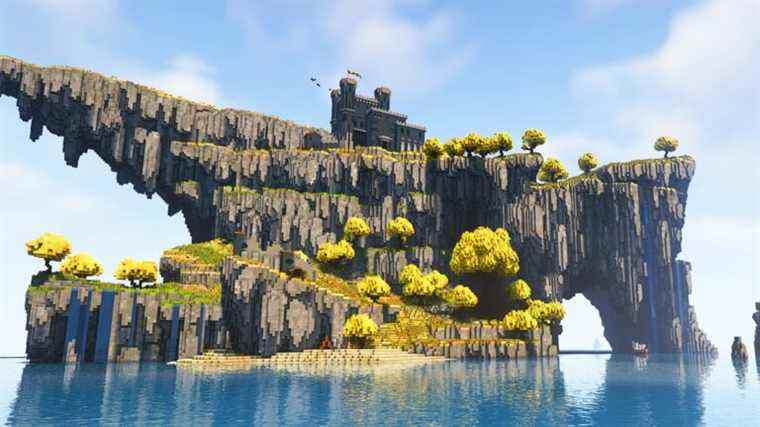 Cette construction Minecraft inspirée d'Elden Ring est incroyable
