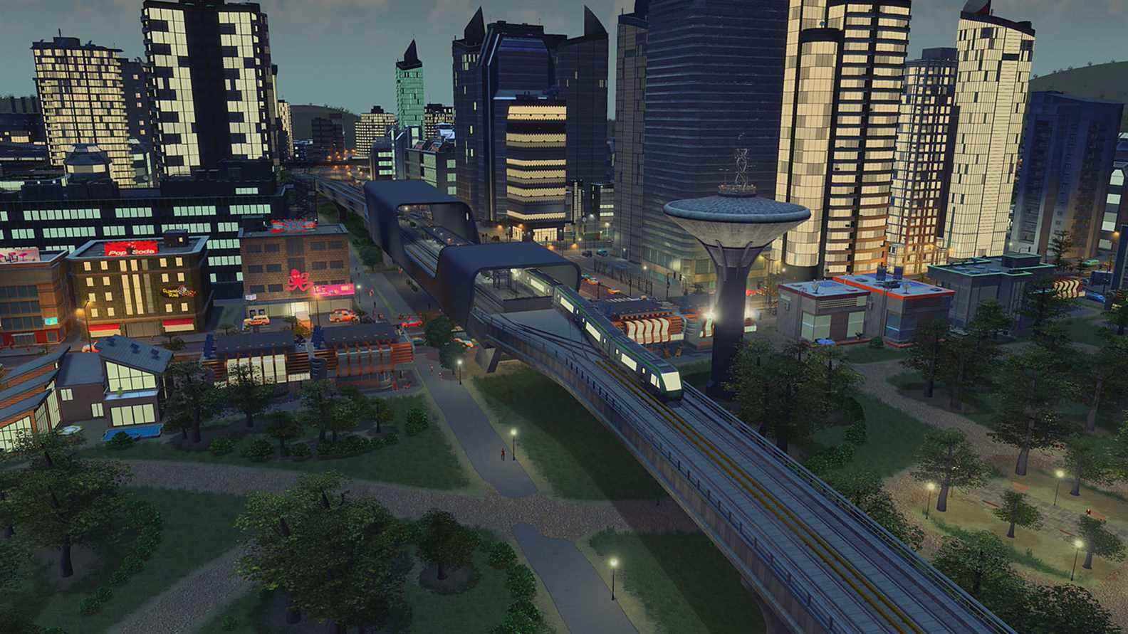 Cities: Skylines obtient le DLC des gares et des ponts, et est gratuit pour le week-end

