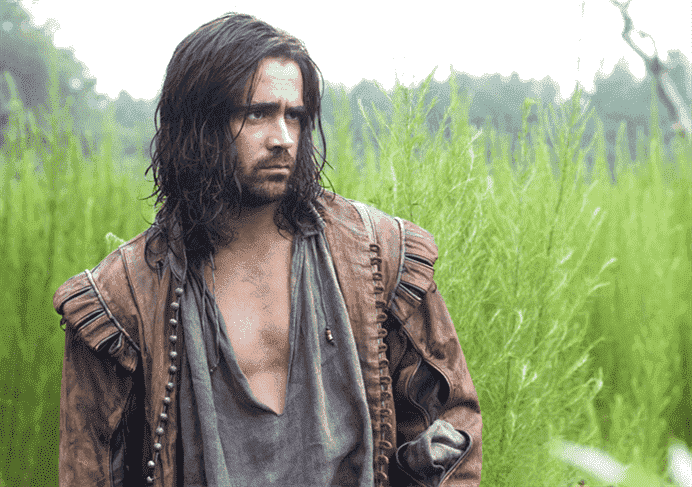 Colin Farrell in "A New World"