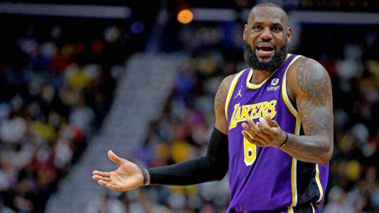 Comme la saison des Lakers, les chiffres de LeBron James sont vides dans la course MVP