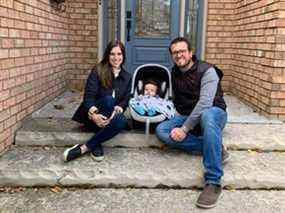 Amanda et Joseph Di Rocco ont pu acheter une maison de 3 200 pieds carrés avec quatre chambres.