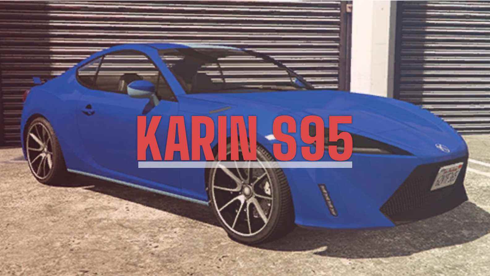 Comment obtenir le Karin s95 dans GTA Online

