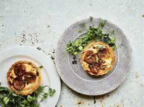 Quiche au plantain et au fenouil de A Good Day to Bake