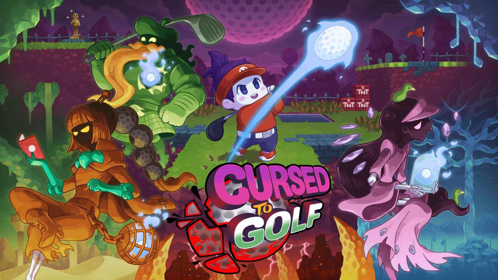 Cursed to Golf montre le golf Roguelite mortel à ID@Xbox Showcase
