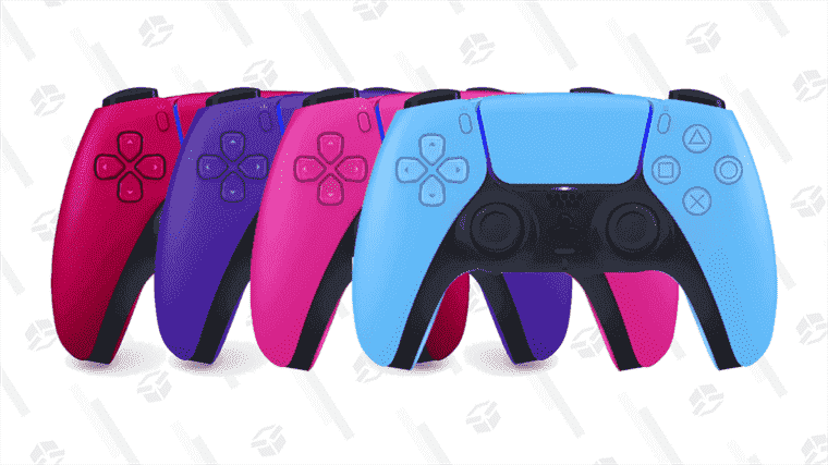 De retour en stock: les contrôleurs Playstation DualSense colorés sont disponibles sur Amazon