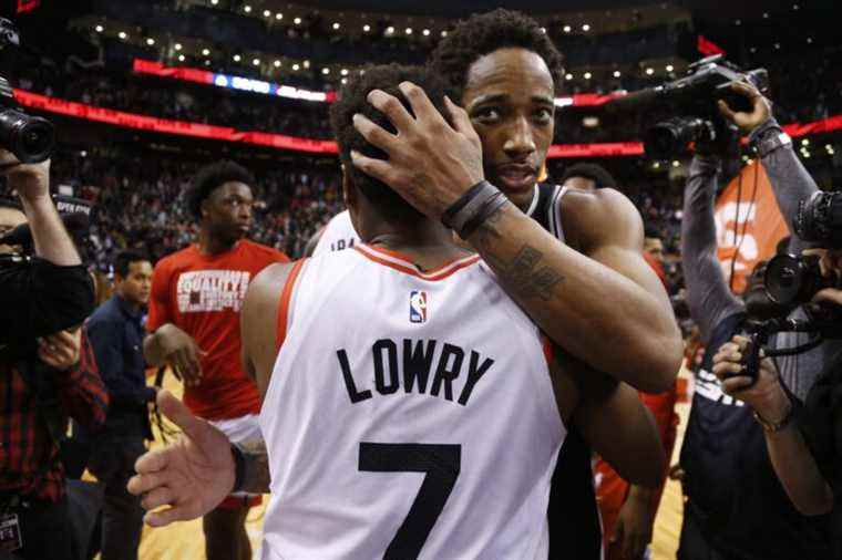 DeRozan dit à Ibaka qu’il aurait envisagé le retour des Raptors si Lowry était resté