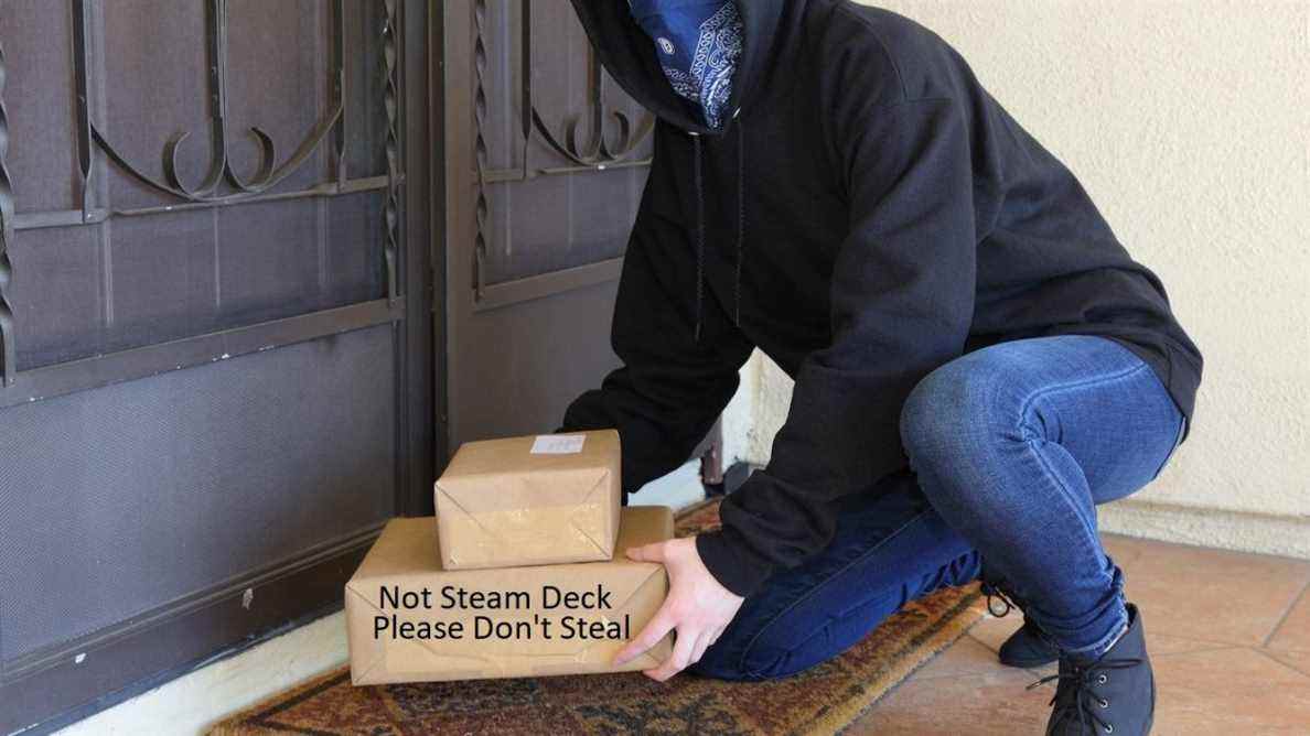 Demande à Valve d'expédier Steam Deck dans un emballage plus discret après des vols apparents
