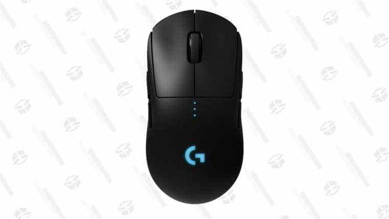 Déplacez votre curseur comme un pro avec la souris de jeu sans fil Logitech G Pro pour 80 $