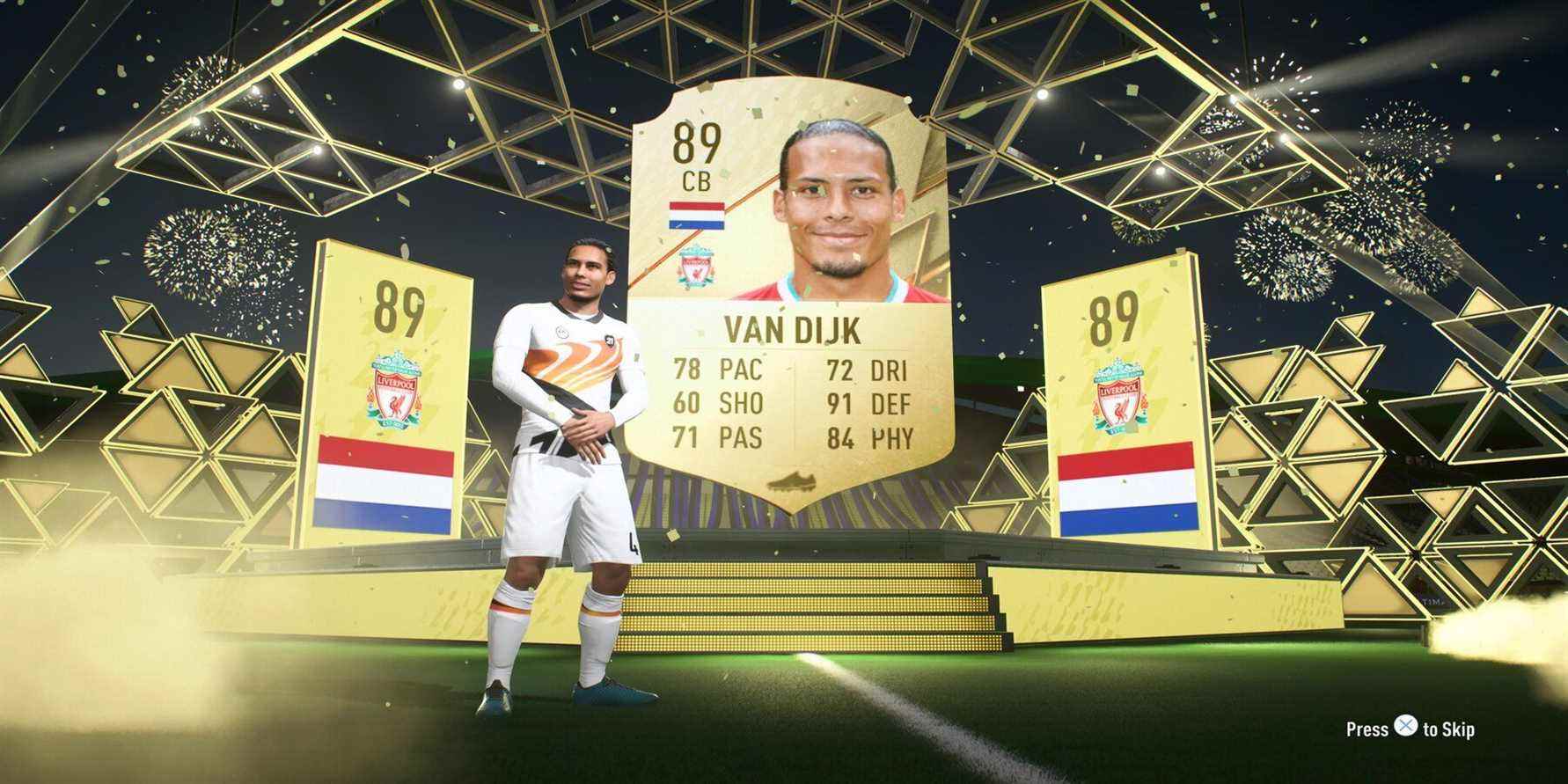 FUT Virgil Van Dijk Pack