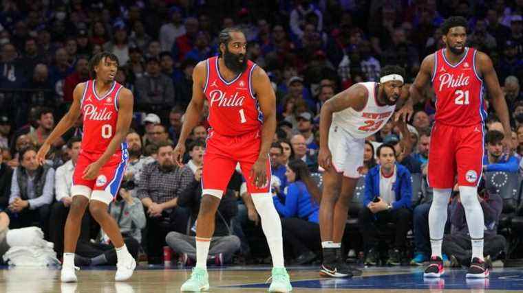 ÉCOUTEZ-MOI!  Maxey, Harden et Embiid forment le meilleur Big 3 de la NBA