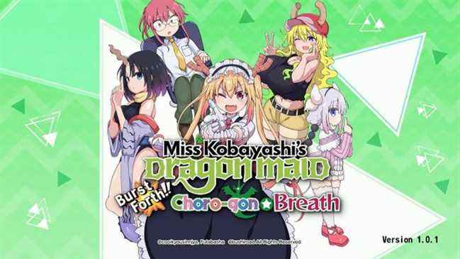 Dragon Maid de Miss Kobayashi : Explosez !!  Gameplay de Choro-gon Breath